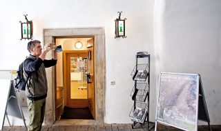 Informační centrum pod krokodýlem v brně