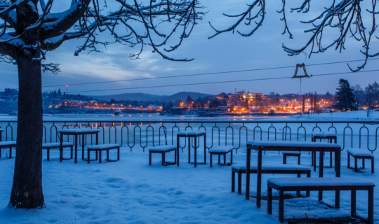Brünner Talsperre im Winter, Autor: Robert Vystrčil, www.prygl.net