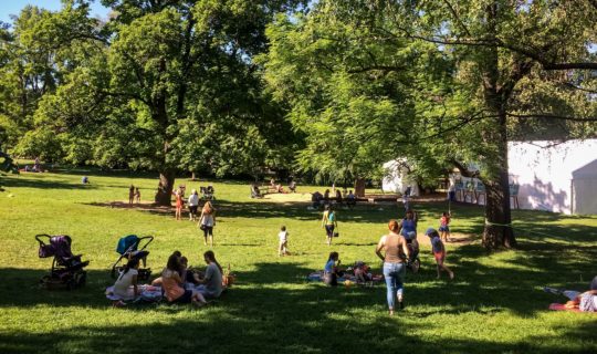 Park Lužánky v Brně