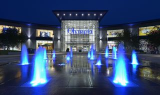 Obchodní a zábavní centrum Olympia v Brně