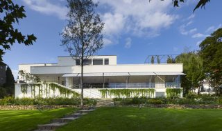 Funkcionalistická Vila Tugendhat v Brně, památka UNESCO.