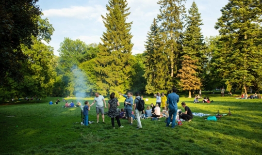 Lužánky Park in Brno, Jan Cága