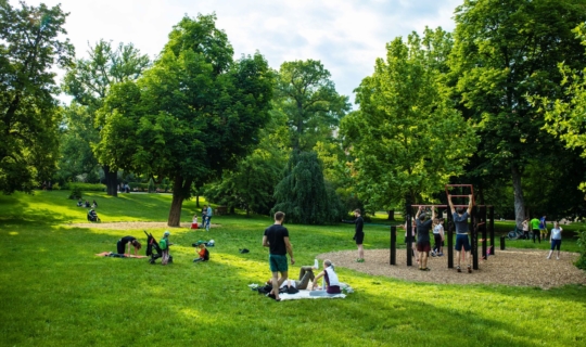 Lužánky Park in Brno, Jan Cága