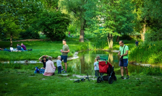 Lužánky Park in Brno, Jan Cága