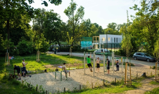 Lužánky Park in Brno, Jan Cága