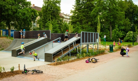 Lužánky Park in Brno, Jan Cága