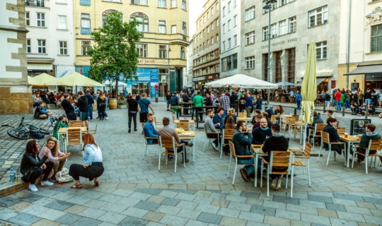 Jakubské náměstí v Brně, foto: Pavel Gabzdyl, Jan Cága