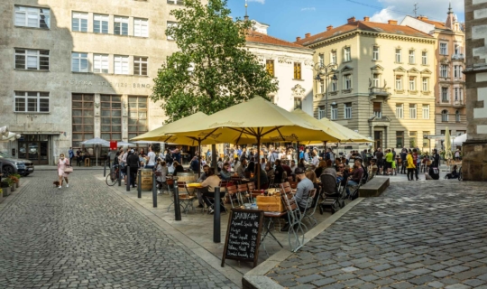 Jakubské náměstí v Brně, foto: Pavel Gabzdyl, Jan Cága