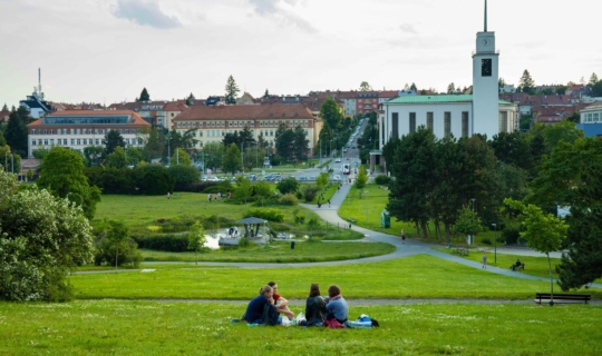 Park Kraví hora, Jan Cága