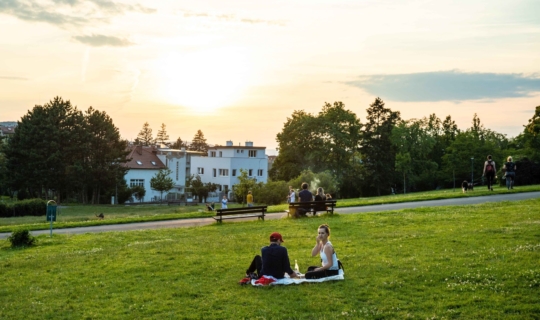 Park Kraví hora, Jan Cága