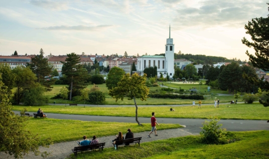 Park Kraví hora, Jan Cága