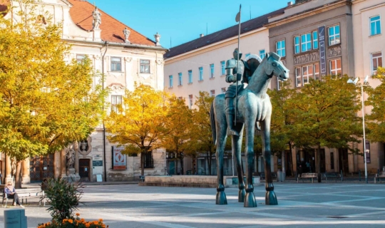 Socha Jošt (Odvaha, J. Róna). Foto: Františka Uřičářová
