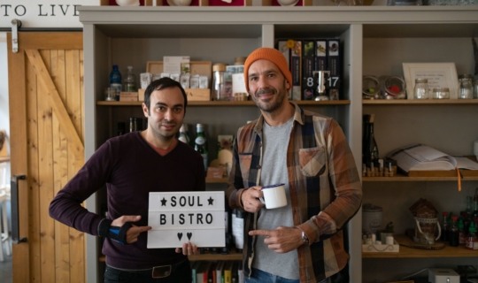 Soul Bistro - herec Roman Blumaier a spolumajitel Tomáš Horváth