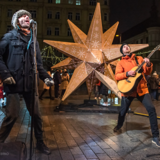 Vánoce v Brně. Hudba. Foto: Michal Růžička, TIC BRNO