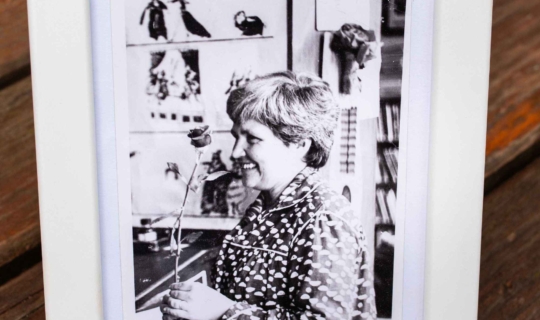 paní Hana Zlatušková (1935-2013), starostka Vesny, babička Kamily Zlatuškové